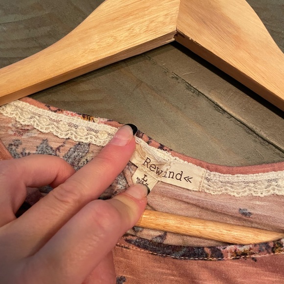 REWIND T-Shirt, size large - Picture 3 of 3